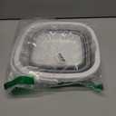 Collapsible Bucket, 5L 1.3Gallon Small Cleaning Mop Buckets for Household Outdoor Car Washing Tub Plastic Foldable Portable Camping Beach Sand Water Pot Pail Space Saving Square Grey