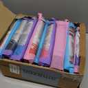 Silkfly 36 Pack Bulk Umbrellas Folding Windproof Compact Umbrella for Rain Sun Colorful Portable Mini Travel Umbrella Pack for Women Men Teens