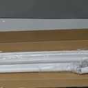 Tension Curtain Rod 41-173In-22Lb Outdoor Extra Long Curtain Rod No Drilling for Window or Bathroom Patio, Adjustable Heavy Duty Shower Curtain Rod, Easy to Install, Never Rust, Non-Slip-White