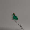 Dinosaur Cowboy Funny Badge Reel, RN Badge Buddy, Cute ID Name Work Badge Holder with Retractable Clip Accessories for LPN CNA MA Nurse Doctor Nursing Student and Medical Workers, Nurse Gifts