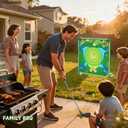 Golf Chipping Game Clubs, Portable Yard Practice Set, Indoor & Lawn Play for Adults and Family, Backyard, Beach, Office Party, Golf Gifts for Men