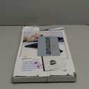 Back Stretcher for Lower Back Pain Relief, 4 Level Adjustable Lumbar Cracker Board Massager, Stretching Device for Scoliosis, Sciatica (Blue)