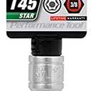 Performance Tool W38945 T-45 TR Star Bit Socket