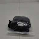 Melliflo Velvet Dress for Women Casual Crewneck Shirt Dresses Elegant Cocktail Long Sleeve Maxi Dress with Pocket (XX-Large Plus, Black)