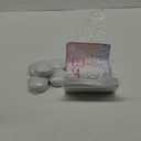 5 Pcs School Push Light and Voice Level Poster Sticker LED Tap Voice Chart Battery Operated Button Lights Noise Level Monitor Rules Sign for Classroom Teachers