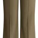 OQQ Women Wide Leg Pants High Waist Casual Pants Fall Clothes Outfits (Small, Grey Brown)