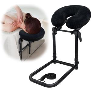 Mattress Top Massage Kit, Massage Headrest Face Pillow for Bed Mattress, Massage Face Cradle Cushion Bed Massage Head Holder, Adjustable Massage Attachment for Mattress, Eye Surgery Recovery Equipment