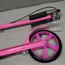 Scooters for Kids 8-12, Teens & Adults - Lightweight, Foldable, 8-Inch Big Wheels, Hand Brake & Bell, 4 Adjustable Height Levels, 240 lbs Max Load, Perfect for School, Campus and Park Rides