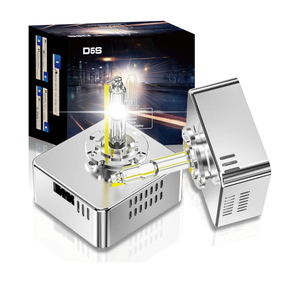 D5S HID Bulbs, 6000K 35W Cool White Xenon D5S High Low Beam HID Bulb Xenon Replacement Bulb Pack of 2