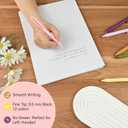 HZDIYAKE Black Gel Pens, Bulk Click Pen, 0.5mm Fine Tip, Smooth Writing, Black Ink Quick-Drying & Leak-Proof. Ideal for School, Office, and Journaling (60-Pack)