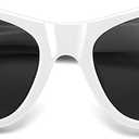 FEISEDY Trendy Cat Eye Sunglasses for Women Men, Retro Narrow Cateye Frame Chic Womens Sunnies B9180