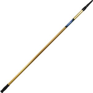 Ettore 42108 2 Section Extension Pole, 8-Feet,Gold, Black