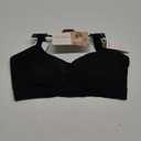 Warner's Womens Blissful Benefits Underarm-Smoothing with Seamless Stretch Wireless Lightly Lined Comfort Bra (X-Large, Black)
