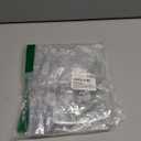 24pcs Christmas Tree Crystal Decorations 4 Styles Clear Acrylic Xmas Tree Icicle Hanging Ornaments for Christmas New Year Holiday Wedding Winter Party Decor