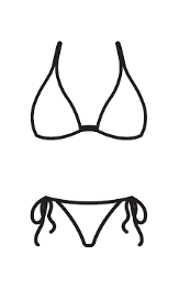 SOLY HUX Bikini Sets for Women Plaid Gingham Bathing Suit Triangle High Cut Two Piece Swimsuit Size M