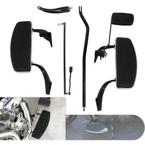 Forward Controls Kit Floorboard Pegs Levers Linkage Set Fit for Harley Dyna Street Bob FXDB Super Glide Custom FXDC Wide Glide FXDWG Low Rider FXDL Fat Bob FXDF 2006-2017