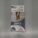 28 PCS Shower Floor Non Slip Stickers with Strong Adhesive, Invisible & Durable Anti Slip Shower Stickers with Scraper for Bath Tub, Pools and Stairs(Clear,Hexagon)