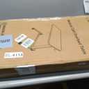 Vaunn Medical Pneumatic Adjustable Overbed Bedside Table With Wheels (Hospital and Home Use)