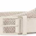 SANSTHS Stretch Braided Golf Belt Breathable No Hole Elastic Woven Belt for Men Women, Ideal Belt for Golf Travel Daily Wear