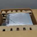 Tech Drive Bathroom fan 110 CFM, 1.5Sone No Attic access Needed Installation,Very Quiet Bath Ventilation and Exhaust Fan, Ceiling Mounted Fan,White Plastic Grille