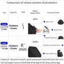 CADeN Camera Bag Sling Backpack Camera Case Waterproof with Rain Cover Tripod Holder, Compatible for DSLR/SLR Mirrorless Cameras (Canon Nikon Sony Pentax) and Accessories Black