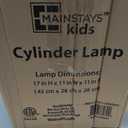 Heritage Kids Cyclinder Table Lamp, Black