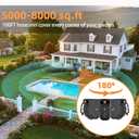 Retractable Garden Hose Reel 5/8 in x100 ft, Heavy Duty Wall Mounted Hose Reel with 10- Function Sprayer Nozzle, Any Length Lock/Automatic Slow Return System,180 Swivel Bracket