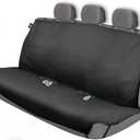 Dickies Heavy Duty Rear Bench Seat Protector, Black