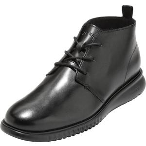 Cole Haan Men's 2.ZEROGRAND Chukka Boot, Black, 11.5 Wide
