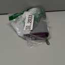 GAEKEAO Leather Credit Card Holder Wallet for Women RFID Blocking Large Capacity Bifold Zipper Card Case Organizer with Wristlet 45 Slots (Purple)