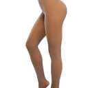 KBVOT Fleece Lined Tights Women Pantyhose Leggings Sheer Warm Thermal Thick Fake Translucent Tights for Winter. Size XS