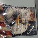 2 x 250 Anniversary USA Garden Flag Double Sided 4th of July Fourth of July Patriotic Party Decorations and Supplies for Home 12.5" X 18"