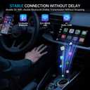 Wireless CarPlay Adapter for Apple CarPlay, Easy to Upgrade Wired CarPlay to Wireless,Auto Connect, Mini Size, Compatible with Cars from 2017 & iOS 10+