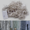 NC 3M x 3M 300-LED White Light Romantic Christmas Wedding Outdoor Decoration Curtain String Light (110V