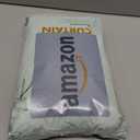 AmazerBath Taupe Boho Shower Curtain with Tassels, Linen Textured Farmhouse Shower Curtain Set with 12 Hooks, Washable Water-Repellent Neutral Fabric, 72x72 Inches Tan