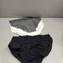 RHYFF Womens Underwear Cotton Bikini Panties Lace Soft Hipster Panty Ladies Stretch Full Briefs 5 Pack - Large 