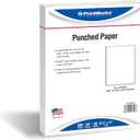 PrintWorks Professional GBC 19 Hole Comb Binding Pre-Punched Paper - Book Binding Printer Paper - Made in the USA - 500 Sheets - 8.5" x 11" - 24 lb - 92 Bright White (04329)