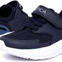 Nautica Kids Fashion Sneaker Athletic Running Shoe with One Strap |Boys - Girls|(Toddler/Little Kid) (Navy-sawyer)