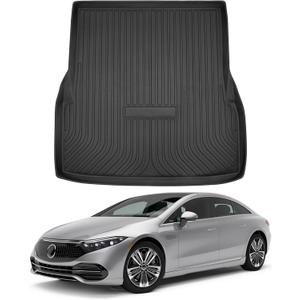 Cargo Liner for 2022-2025 Mercedes-Benz EQS Sedan 450+ / EQS 580 (Not fit EQS SUV), Trunk Mat for Sedan EQS 450+ / EQS 580 Accessories Rear Cargo Mat Trunk Liner Black