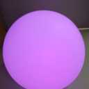 COPU 10 inch Rechargeable LED Ball Light, Dimmable LED Globe Light w/Remote