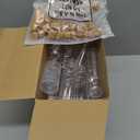 Talandale 50 Pcs 4 oz Potion Bottles with Cork - Clear Plastic Sand Art Bottles for DIY Wedding Party Favors