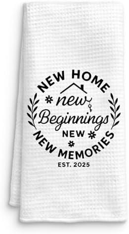 QICLM Housewarming Gifts 2025 Kitchen Towels, House Warming Gifts New Home, New Home Gift Ideas, Gift for New Homeowners, Housewarming Decorations, 16x24 Inch
