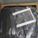 HAIYAOTIMES Leather Car Seat Covers Front Pair, Waterproof Faux Leather Seat Covers for Cars, Non-Slip Car Interior Covers Universal Fit for Most Cars Sedans Trucks SUVs, Black/Red
