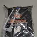 TSQQST iPad (A16) 11th/10th Generation Case 10.9 Inch 2025/2022 with Screen Protector | Military Grade | 360 Rotating Stand & Hand Shoulder Strap | Rugged Silicone Heavy Duty Drop Protection | Black