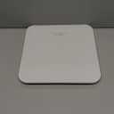 Ovutek Bathroom Scale for Body Weight, Highly Accurate Digital Weighing Machine for People, Upgraded Batteries Included, Compact Size, LED Display, Physician Scale with Sturdy Tempered Glass, 400lb (White)