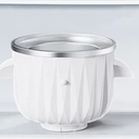 Ice Cream Attachment for KitchenAid Stand Mixer, Compatible with KitchenAid 4.5 Qt and Larger Stand Mixers, 2-Quart Frozen Yogurt - Ice Cream & Sorbet Gelato Maker by GVODE (White)