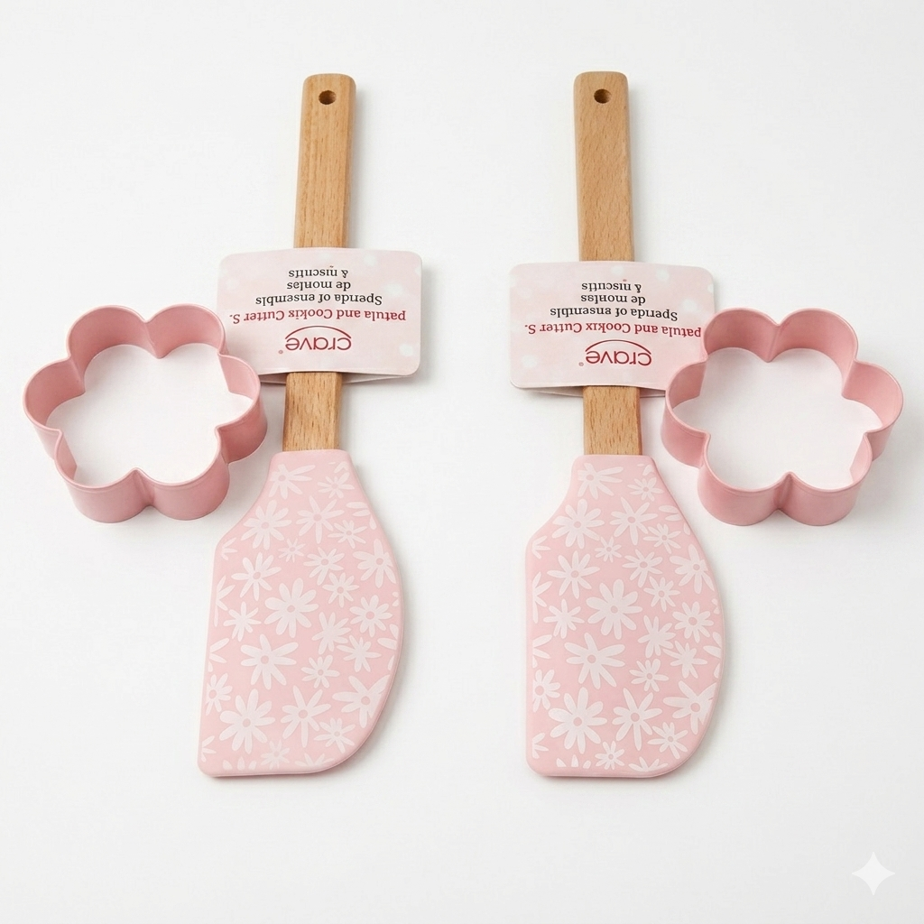 Spatula & Cookie Str Set Spring 2 Pack