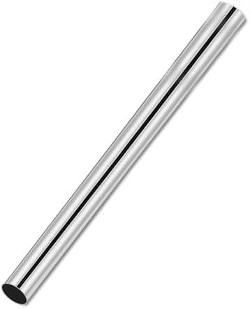 4 Inch Stainless Steel Exhaust Pipe 30 Inch Long, 2" OD x 30" Length T304 Straight Exhaust Tubing DIY Extension Pipe, Automotive Universal Fit, 1 Pack