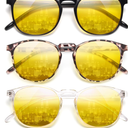 IBOANN Iconic Blue Light Glasses for Woman - Computer Glasses 99% Blue Light Blocking - Anti Eyestrain & UV Glare Protection
