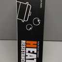 AOTHOD Silicone Cooking Utensils Set - 446F Heat Resistant Kitchen Utensils,Turner Tongs,Spatula,Spoon,Brush,Whisk,Kitchen Utensil Gadgets Tools Set for Nonstick Cookware,Dishwasher Safe (BPA Free) (Black)